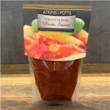 Atkins & Potts Tomato & Basil Pasta Sauce 350g