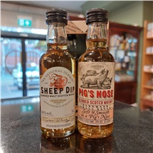 Spencerfield Sheep Dip & Pig Nose Whisky Mini Twin Pack 2x5cl