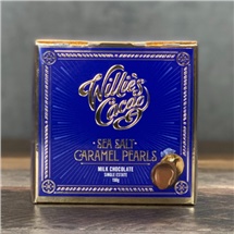 Willie's Cacao Milk Chocolate Sea Salt Caramel Pearls 150g