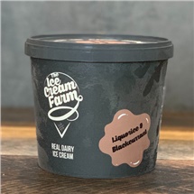 Cheshire Farm Liq & Blackcurrant Ice Cream 1ltr (COLLECTION ONLY)