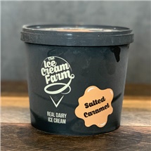 Cheshire Farm Salted Caramel Ice Cream 1ltr (COLLECTION ONLY)