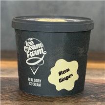 Cheshire Farm Stem Ginger Ice Cream 1ltr (COLLECTION ONLY)