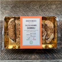 Diforti Gluten Free Salted Caramel Cannoli 200g