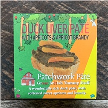 Patchwork Duck & Apricot Pate 100g