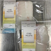 Cod Loin Fillets 280g - Friday Collection Only